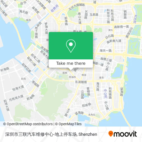 深圳市三联汽车维修中心-地上停车场 map