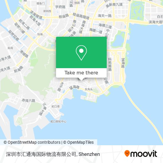 深圳市汇通海国际物流有限公司 map