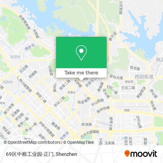 69区中粮工业园-正门 map