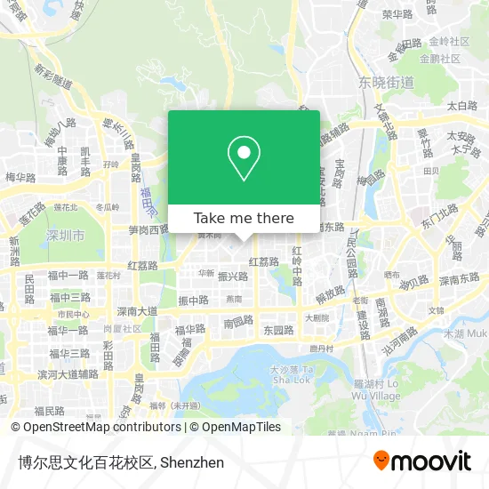博尔思文化百花校区 map