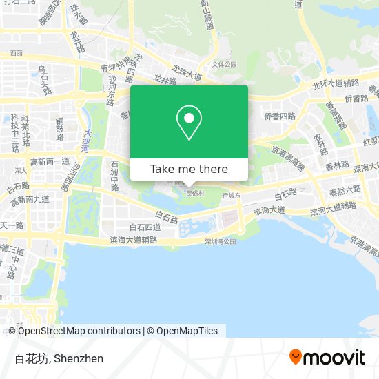 百花坊 map