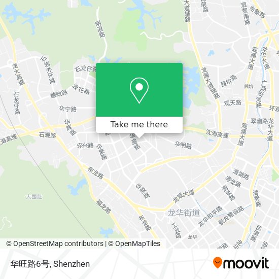 华旺路6号 map