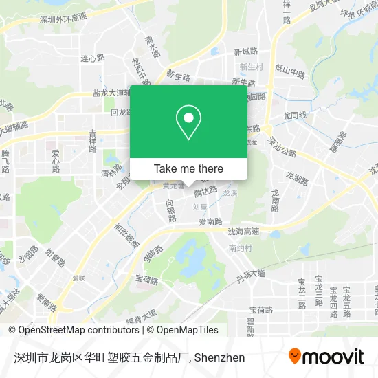 深圳市龙岗区华旺塑胶五金制品厂 map
