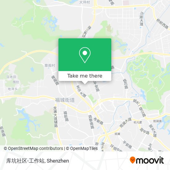 库坑社区-工作站 map
