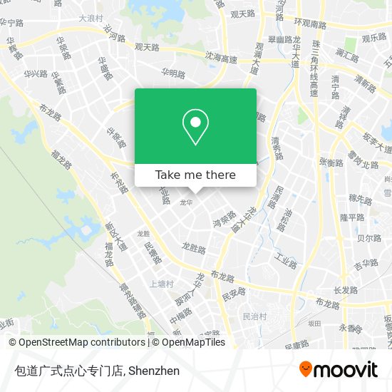 包道广式点心专门店 map