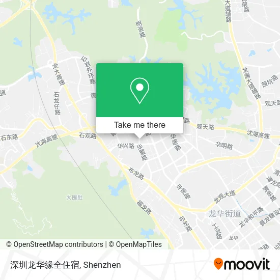 深圳龙华缘全住宿 map