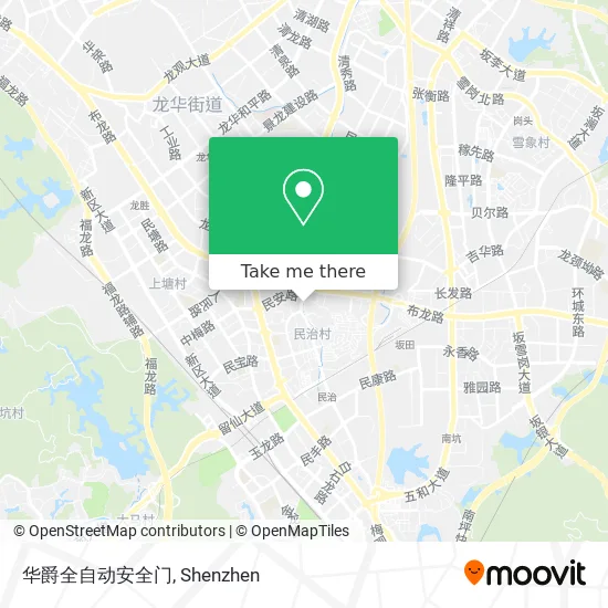 华爵全自动安全门 map