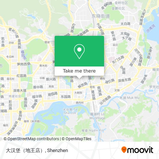 大汉堡（地王店） map