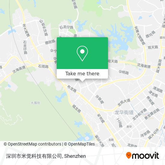 深圳市米觉科技有限公司 map