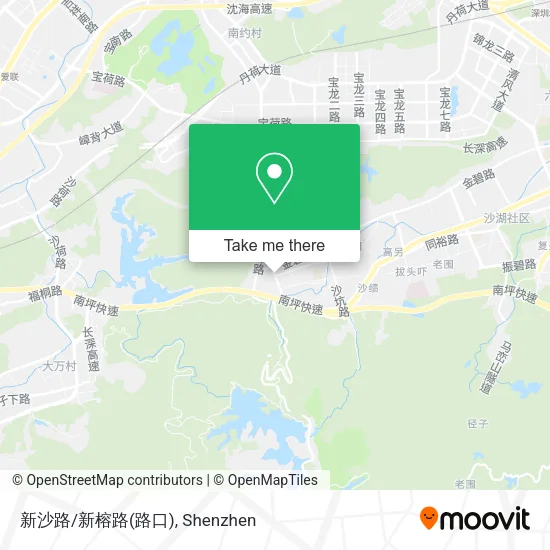 新沙路/新榕路(路口) map