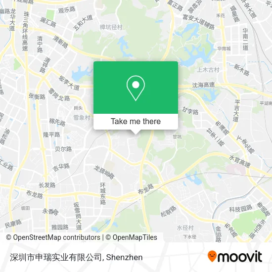 深圳市申瑞实业有限公司 map