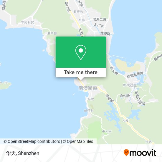 华天 map