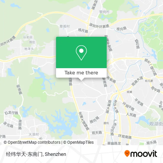 经纬华天-东南门 map