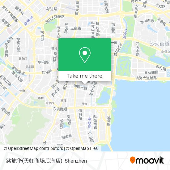 路施华(天虹商场后海店) map