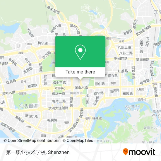 第一职业技术学校 map