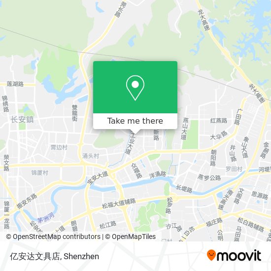 亿安达文具店 map