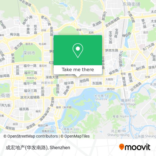 成宏地产(华发南路) map