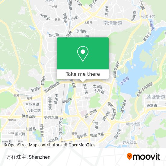 万祥珠宝 map