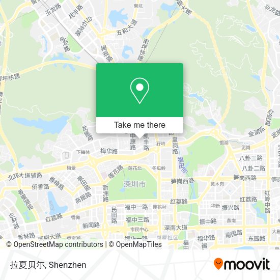 拉夏贝尓 map