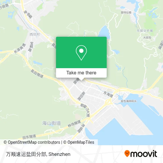 万顺速运盐田分部 map