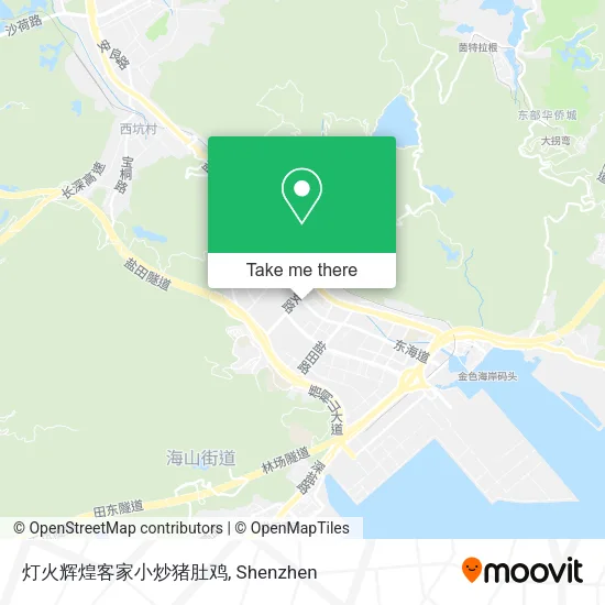 灯火辉煌客家小炒猪肚鸡 map