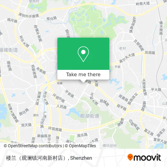 楼兰（观澜镇河南新村店） map