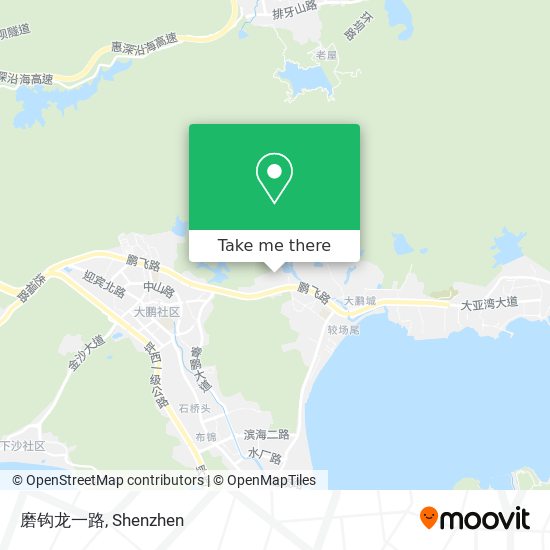 磨钩龙一路 map