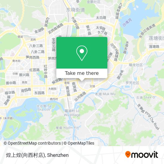 煌上煌(向西村店) map