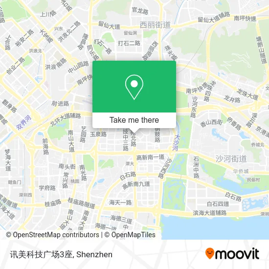 讯美科技广场3座 map
