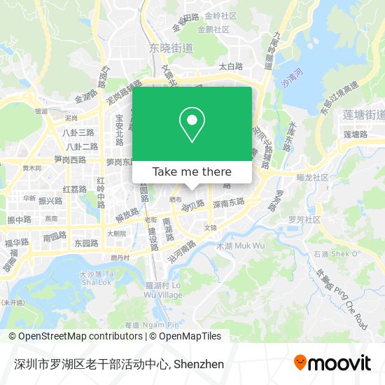 深圳市罗湖区老干部活动中心 map