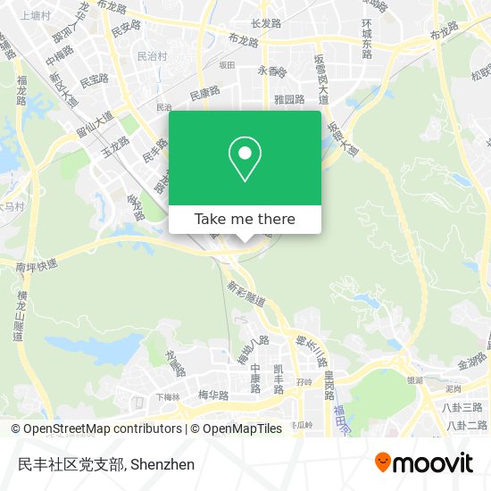 民丰社区党支部 map