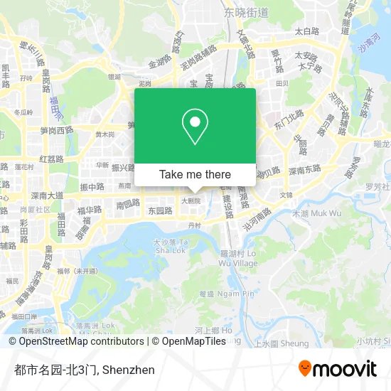 都市名园-北3门 map