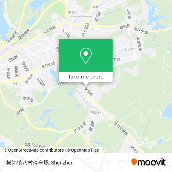 横岗镇八村停车场 map