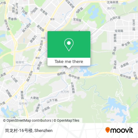 简龙村-16号楼 map