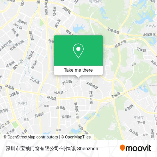 深圳市宝祯门窗有限公司-制作部 map