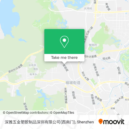 深雅五金塑胶制品深圳有限公司(西南门) map