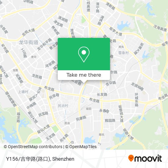 Y156/吉华路(路口) map