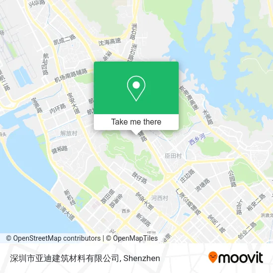 深圳市亚迪建筑材料有限公司 map