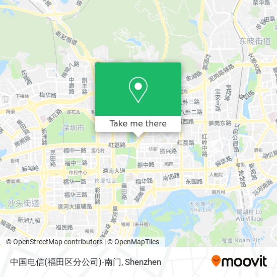 中国电信(福田区分公司)-南门 map