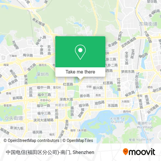 中国电信(福田区分公司)-南门 map