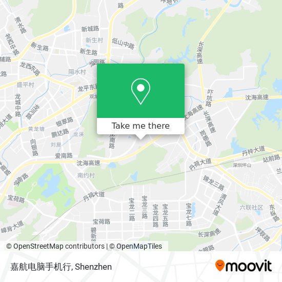 嘉航电脑手机行 map