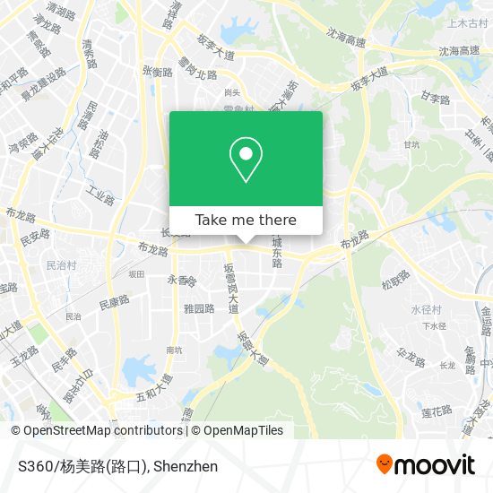 S360/杨美路(路口) map