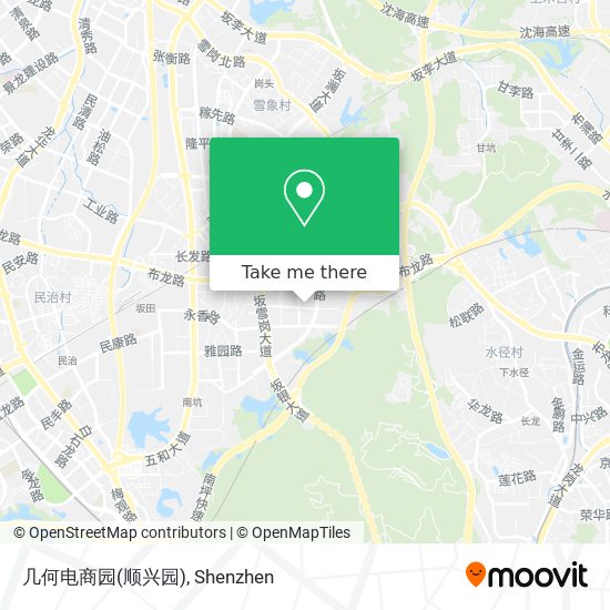 几何电商园(顺兴园) map