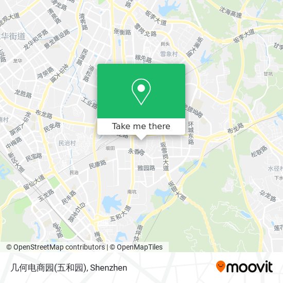 几何电商园(五和园) map