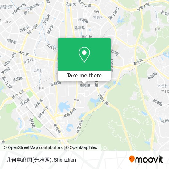 几何电商园(光雅园) map