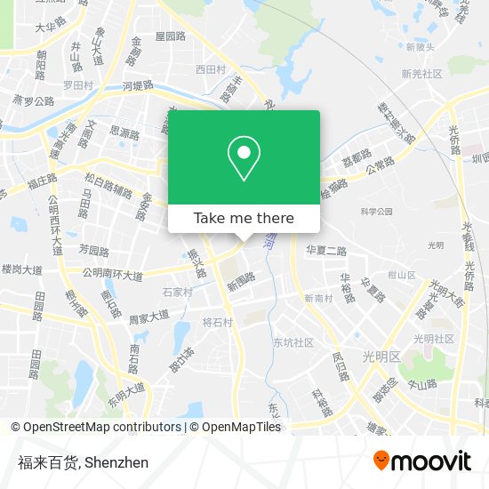 福来百货 map