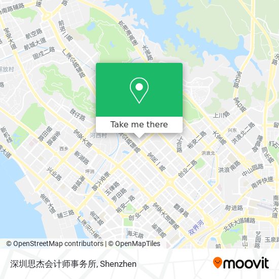 深圳思杰会计师事务所 map