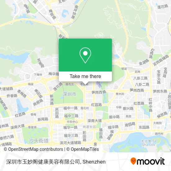 深圳市玉妙阁健康美容有限公司 map