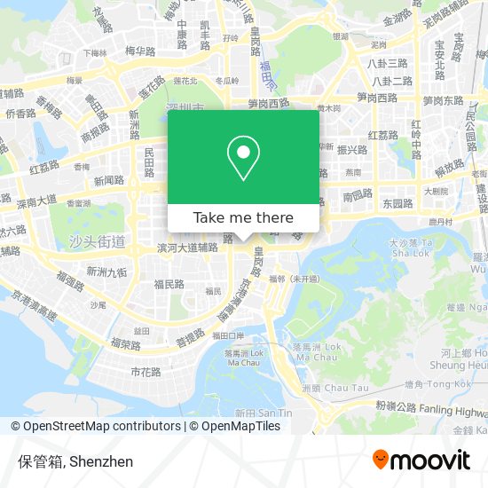 保管箱 map