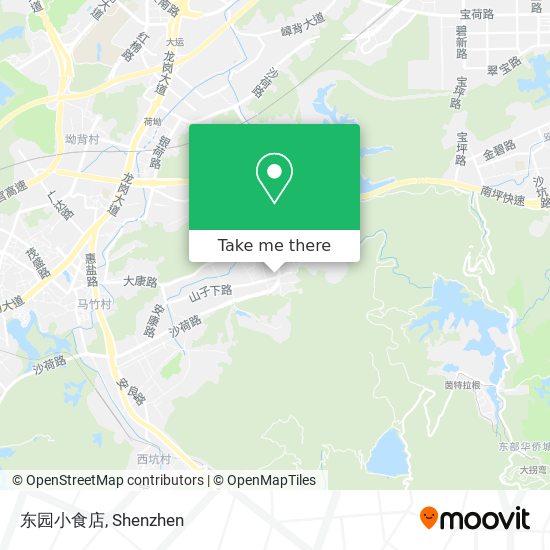 东园小食店 map